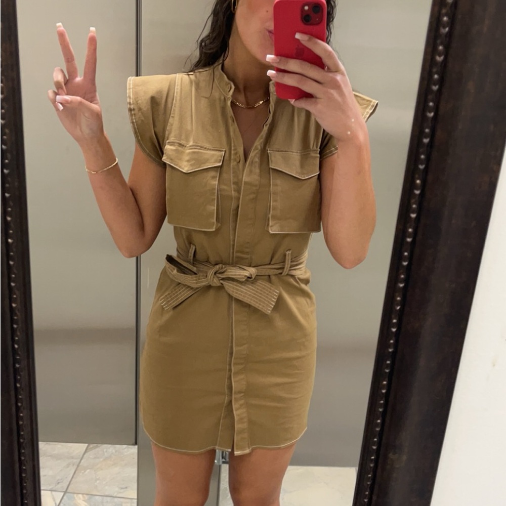 Forever 21- Button Up Mini Dress